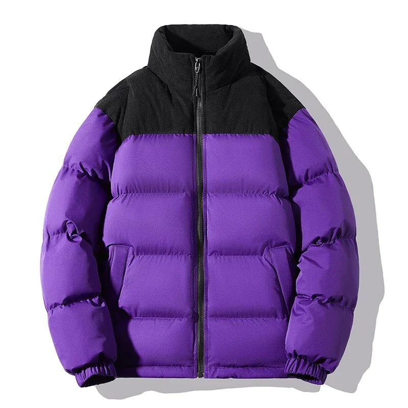 Men Thick Winter Jackets Casual Warm Parkas Jacket